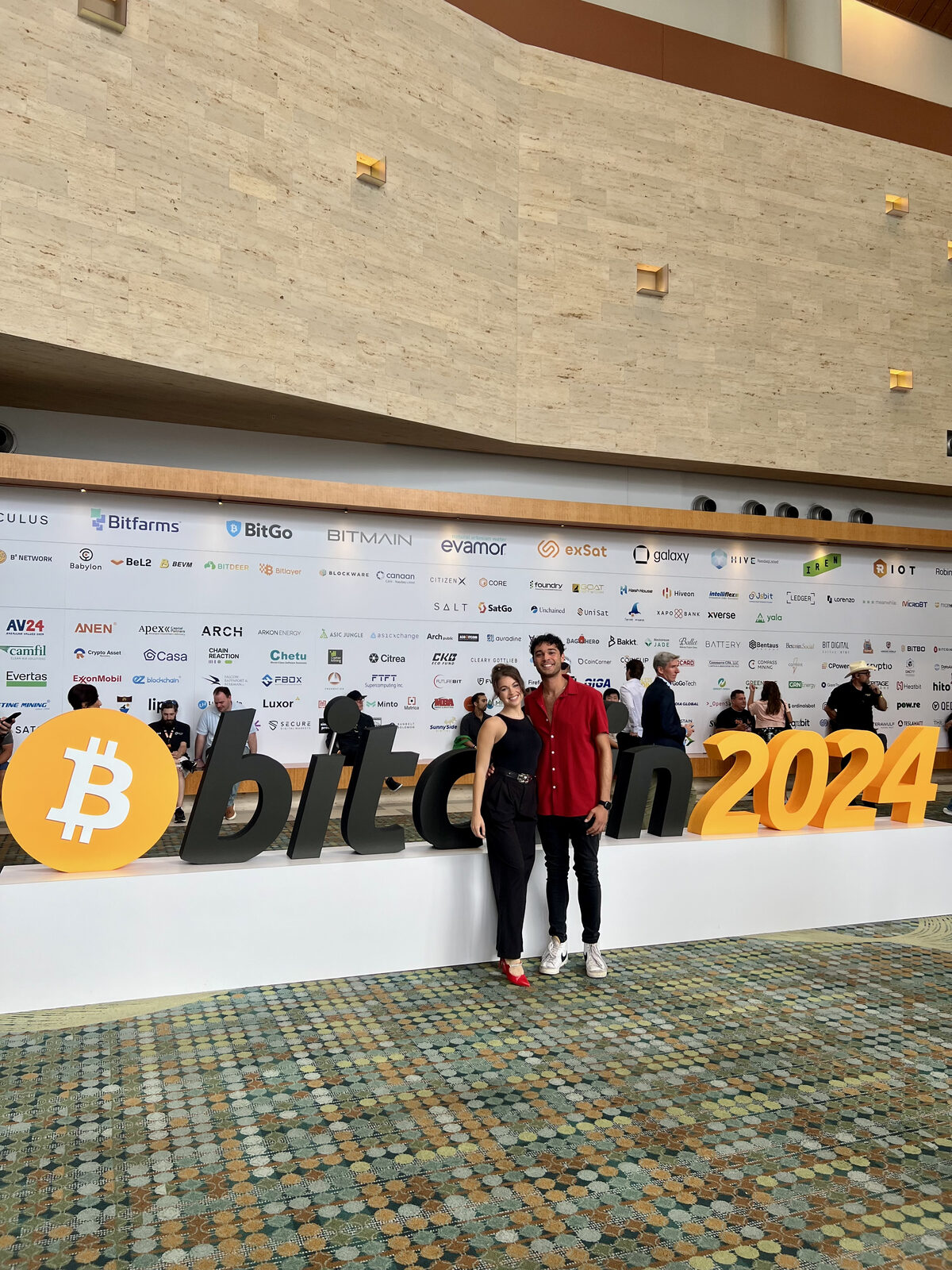 At the Bitcoin Conference
